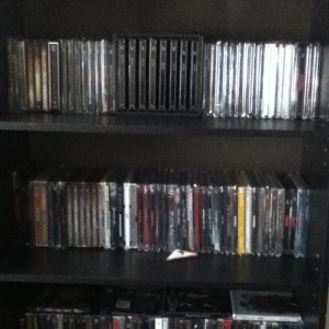 Top two shelves