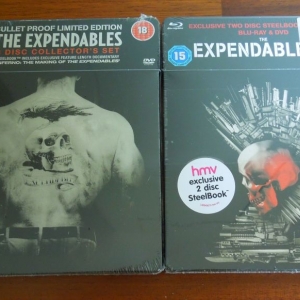 The Expendables 1+2 HMV UK