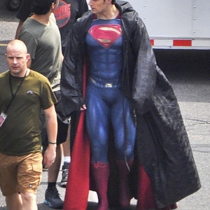 batman vs superman set picture