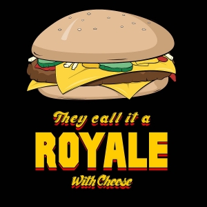 Royale With Cheese Kitchen Poster Print
