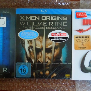 Looper CA FS + X-Men Orgins - Woverine + HttyD CN F
