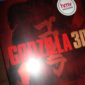 Godzilla 3D HMV Exclusive!