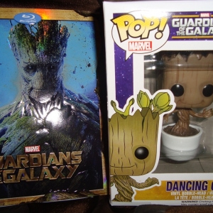 GROOT! Slip and Funko! :)