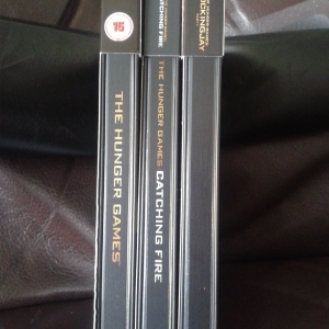 Hunger Games Spines