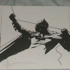 Batman letterpress by Jock