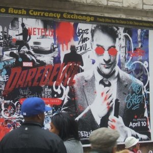 Daredevil street art