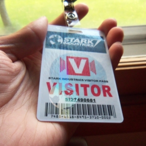 Stark Industries Visitor Pass