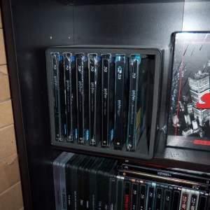 Harry Potter set in metal shelf box
