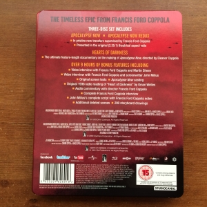 Apocalypse Now Zavvi Exclusive Steelbook