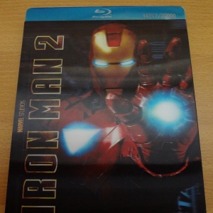 Iron Man II Lenticular Steelbook Front