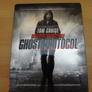 MI4 Ghost Protocol Play.com Exclusive Embossed Steelbook Front