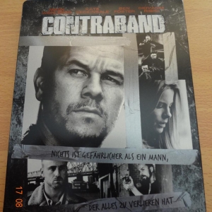 Contraband Debossed German Steelbook Front