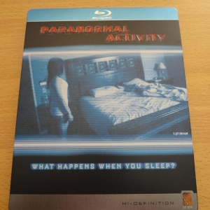 Paranormal Activity Australian Debossed Steelbook Front