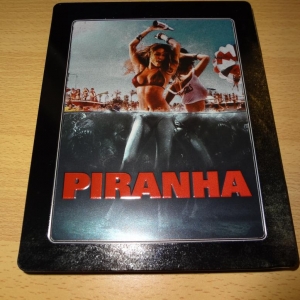 Piranha CA Embossed Steelbook Front