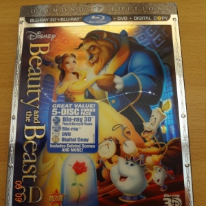 Beauty And The Beast 3D U.S. Lenticular Slip