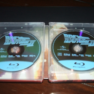 BTTF steelbook discs
