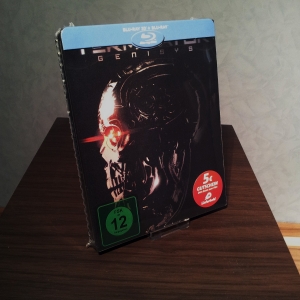Terminator Genisys Bluray Steelbook Media Markt Lenticular