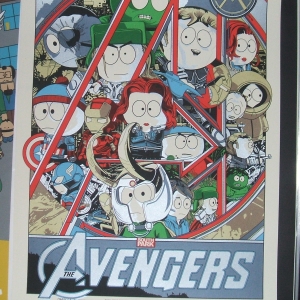 Dark Inker South Park Avengers