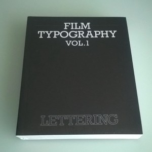 Film Typograhpy Vol 1 Plain Archive Propaganda Korea Book Limited Edition