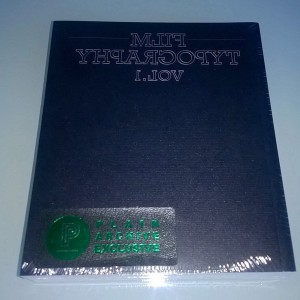 Film Typograhpy Vol 1 Plain Archive Propaganda Korea Book Limited Edition