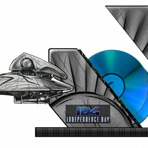 Independence Day Ultimate Collector's Blu-ray Attacker Edition sketch 1