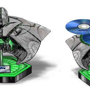 Independence Day Ultimate Collector's Blu-ray Attacker Edition sketch 3