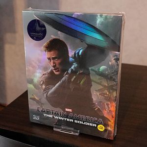 Captain America The Winter Solder Bluray Steelbook Kimchidvd Korea Fullslip