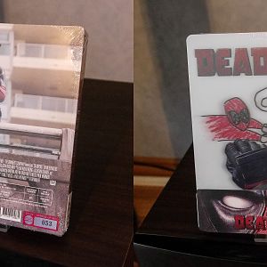 Deadpool Manta Lenticular Hongkong Steelbok Bluray Asian