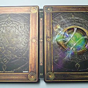 Full Outside Cover Of Doctor Strange Steel