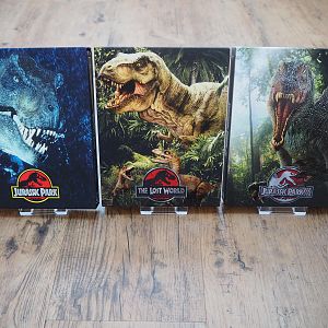 Jurassic Park 1-3 FAC Fronts Unwrapped