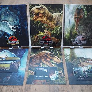 Jurassic Park 1-3 FAC Numbered