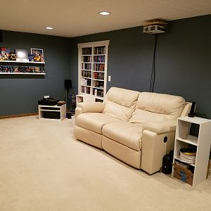 Movie Room Seating Wall