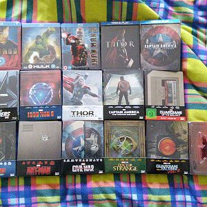 Marvel Steelbook collection 20/2/18