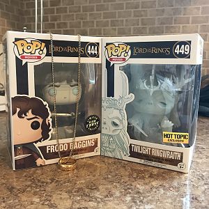 LOTR Frodo and ringwraith