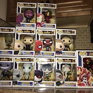 Avengers Infinity War pops