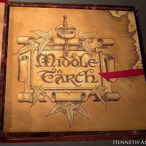 Inlay: Middle-Earth Map