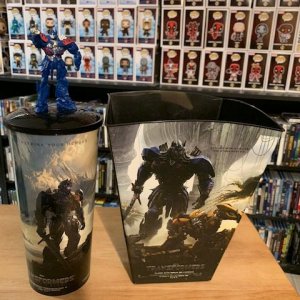 Transformers Popcorn Tub and Cup