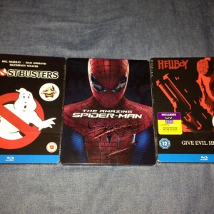 Spiderman (Best Buy)
Ghostbusters (UK)
Hellboy(UK)