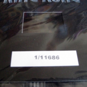 The Film Cell from Italy's 2-Disc Limited Edition DVD is numbered. The number on my copy: 1 / 11,686.