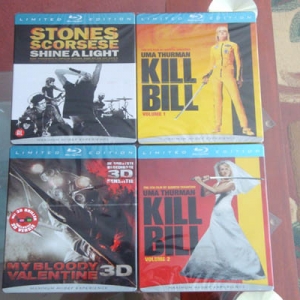 Rolling Sotenes - Shine a Light, Kill Bill Vol.1-2 Limited, Blood Valentine Limited Edition. All selaed and mint condition.