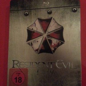 Resident Evil 1-4  (German Steelbook)