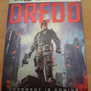 Dredd 3D Canadian Embossed Slipcover