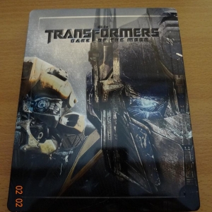 Transformers Dark Of The Moon 3D German Embossed Steelbook Front
