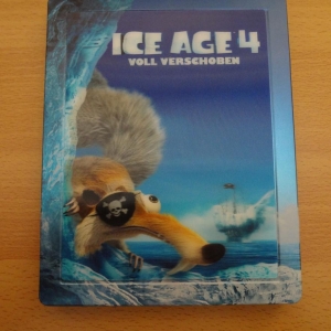 Ice Age 4 3D Embossed German Lenticular Steelbook Front