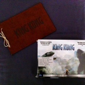 New Additions - On the left, Best Buy U.S. exclusive King Kong sketch journal, and on the right, King Kong Blu-ray/DVD box set with postcards and poster (Spain).
