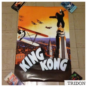 King Kong (1933) poster. I bought from the store within the Empire State Building in NYC while I was there in 2011.