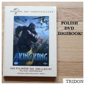King Kong (2005) DVD Digibook. It was part of the Universal 100th Anniversary line in Poland.