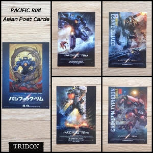 Various promotional post cards that were given out in Asia during PACIFIC RIM's theatrical release.
