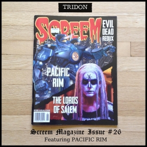 Screem Magazine #26 featuring Pacific Rim.