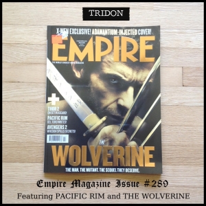 Empire Magazine #289 featuring Pacific Rim and The Wolverine.